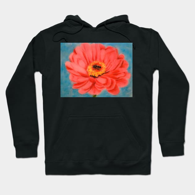 Pink Dream Flower Hoodie by teenamarie23art